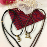 再販＊ペアセット＊4way！スエード×数字〜優れものなナンバーアクセサリー〜全6色