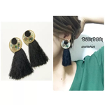 ♡個性的♡ヴィンテージボタンピアス