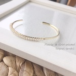 Half Pearls Bangle