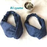 親子ペアクロスヘアバンド