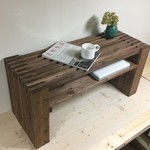 【送料無料】棚付ソファテーブル TV台 コーヒーテーブル 幅90cm UN/UN 完成品 ＊ANTY価格