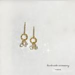♡miniシリーズ✧‧˚さり気く輝くクリスタルピアス❁イヤリング✧‧˚
