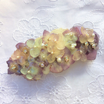 アンティーク紫陽花バレッタ