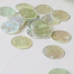 【約10個】天然シェル ラウンド15mm ブルー