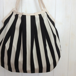 モノトーン★ストライプのグラニーバッグ