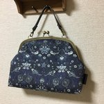 ＊再販ラスト＊リバティ【アキノブ】がま口バッグ