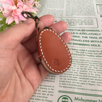 [予約品] 本革手縫い   スマートキーケース   キャメル