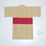 ファースト着物　市松（ベビー着物、赤ちゃん着物）