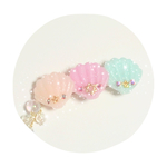 パステル貝殻♡バレッタ