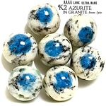 【不純物なし✧特殊 稀少石!!✧】K2アズライト・AAAAランク✧【世界で２番目に高い鉱山産!!✧】約８mm【１石】セット【カラコルム山脈・パキスタン産!!】