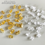キャッチ2種合計250個set 金属キャッチ 100個 樹脂キャッチ 150個 ニッケルフリー