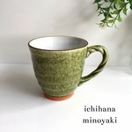 マグカップ  まきまき織部唐津