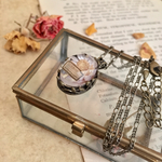 【淡藤の花】標本ネックレス