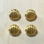 ●15㎜● ANTIQUE GOLD ROUND BUTTON CABOCHON PARTS