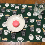 再*人気*シロクマカフェ☕️*ランチョンマット