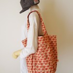 ＜送料込＞たまこさま　ご予約品／ミルクティー色丸底バケツトートバック