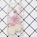 「カーネーション姫」押し花 ケース Galaxy/Xperia iPhone7 iPhone6s/6/5s/5/SE iPhone7 plus 押し花iPhoneケース アイフォン7プラス