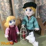オーダーメイド　セーラフレンズ2　あみぐるみ（ロッティ、ピーター）♪