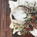 リースブーケ・ブトニアセット・ドライフラワー