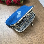 親子がま口財布＊ミナペルホネン＊choucho blue（コットン）