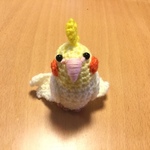 ほっぺが可愛いオカメインコちゃん