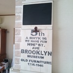 ■訳あり品■ジャンク！BROOKLYN、クリップ黒板ボード♪