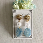 スカイブルーパーツ✱夏ピアス