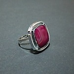 💍レトロ ボタン リング