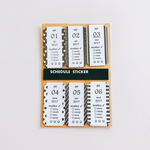 ■□■new*MONOTONE!TICKET!ver2　日付シール*9月■□■