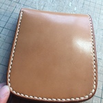 【16oka 様オーダー品】栃木レザー　ハーフウォレット