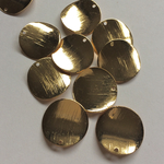 20mm　ゴールドメタルパーツ　10個