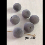 フロッキー ベルベット グレー 14mm