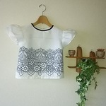 フリル袖ブラウス☆110cm