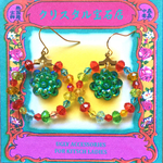 極彩♥フープピアス