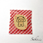 消しゴムはんこ ☆ トイプードル