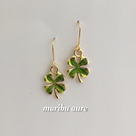 クローバーピアス/イヤリング/ノンホールピアス