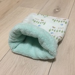 お散歩ハリネズミによるハリネズミのためのお布団【グリーン】