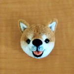柴犬ちゃんのブローチ