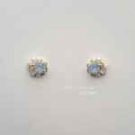Blue Opal  ♡ Star Fish ビジューピアス