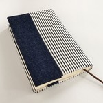 【新書】ヒッコリーデニムとデニムのブックカバー