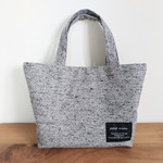 miniトートバッグ｜グレーネップ