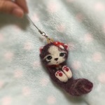 ③にゃんこしゃんストラップ