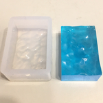 シリコンモールド　水面 長方形 2