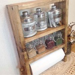 選べる4color*kitchen　paper　rack B　：ｈ42　　ｷｯﾁﾝﾍﾟｰﾊﾟｰｽﾊﾟｲｽﾗｯｸ