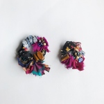 オシャレさんのピアス♡ビーズ刺繍