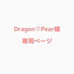 Dragon♡Pear 様専用ページ