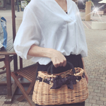 リボンカゴbag  «送料無料»