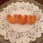 (再)♪さくさく♪ ハートパイのバレッタ（金具小さめ）