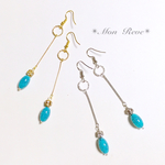 2select ✽ swing bleu turquoise* ピアス