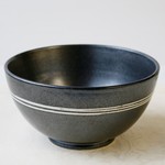 【8/2発売】夏丼！（モノトーンどんぶり　黒) 12-0017